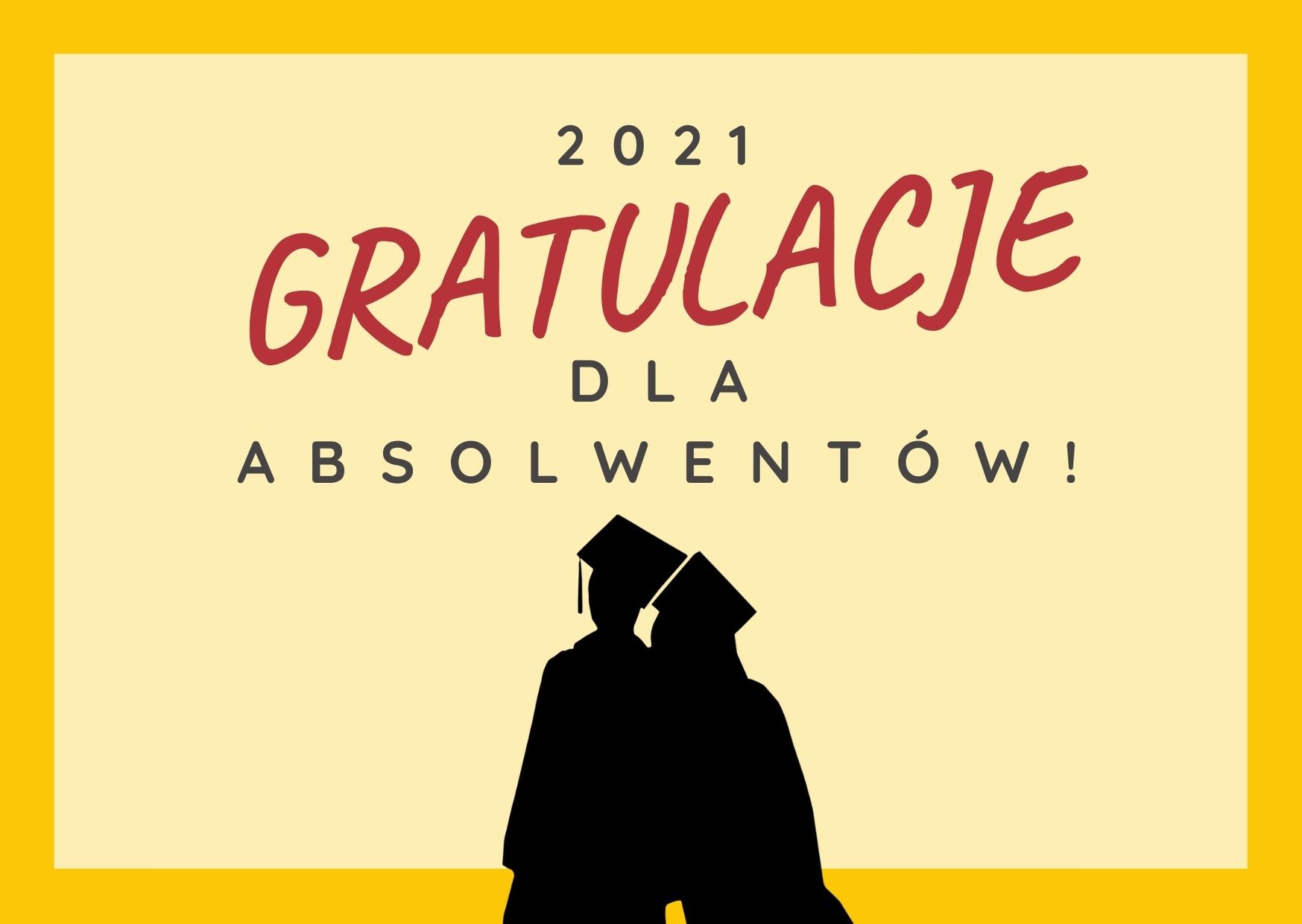 Gratulacje dla Absolwentów!