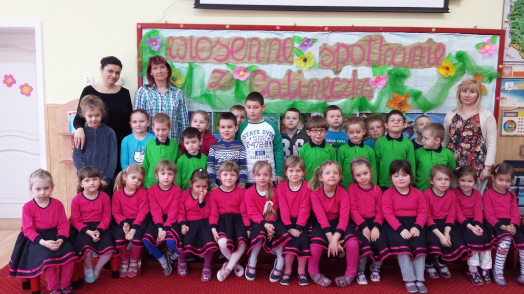Wizyta uczniów klasy I w Publicznym Przedszkolu „Calineczka” w Czarnymlesie