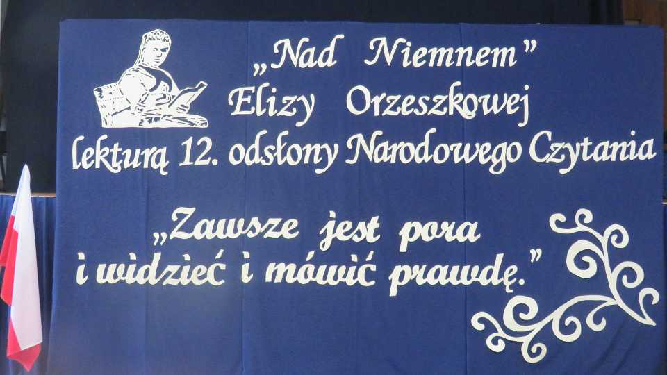 „Nad Niemnem” Elizy Orzeszkowej lekturą 12. edycji Narodowego Czytania.